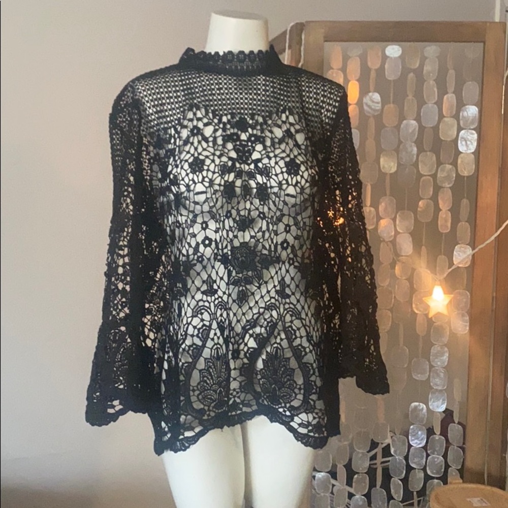 Lace/crochet top